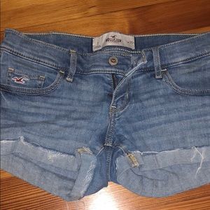 Hollister denim shorts